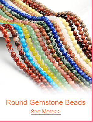 Round Gestone Beads-See More