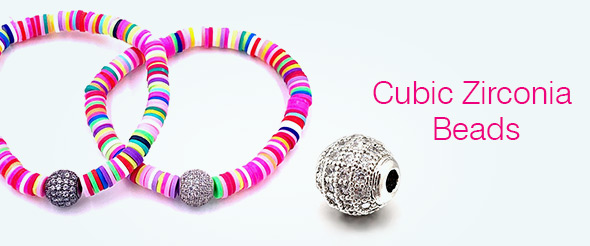 Cubic Zirconia Beads