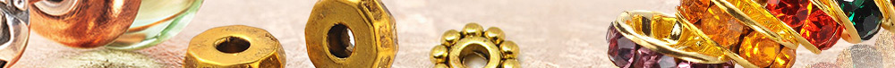 Indispensable Bead Spacers Free Match for Jewelry Designs